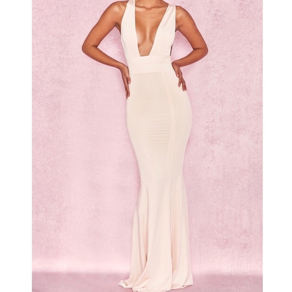 house of cb Dresses & Skirts - House of CB Plunge gown